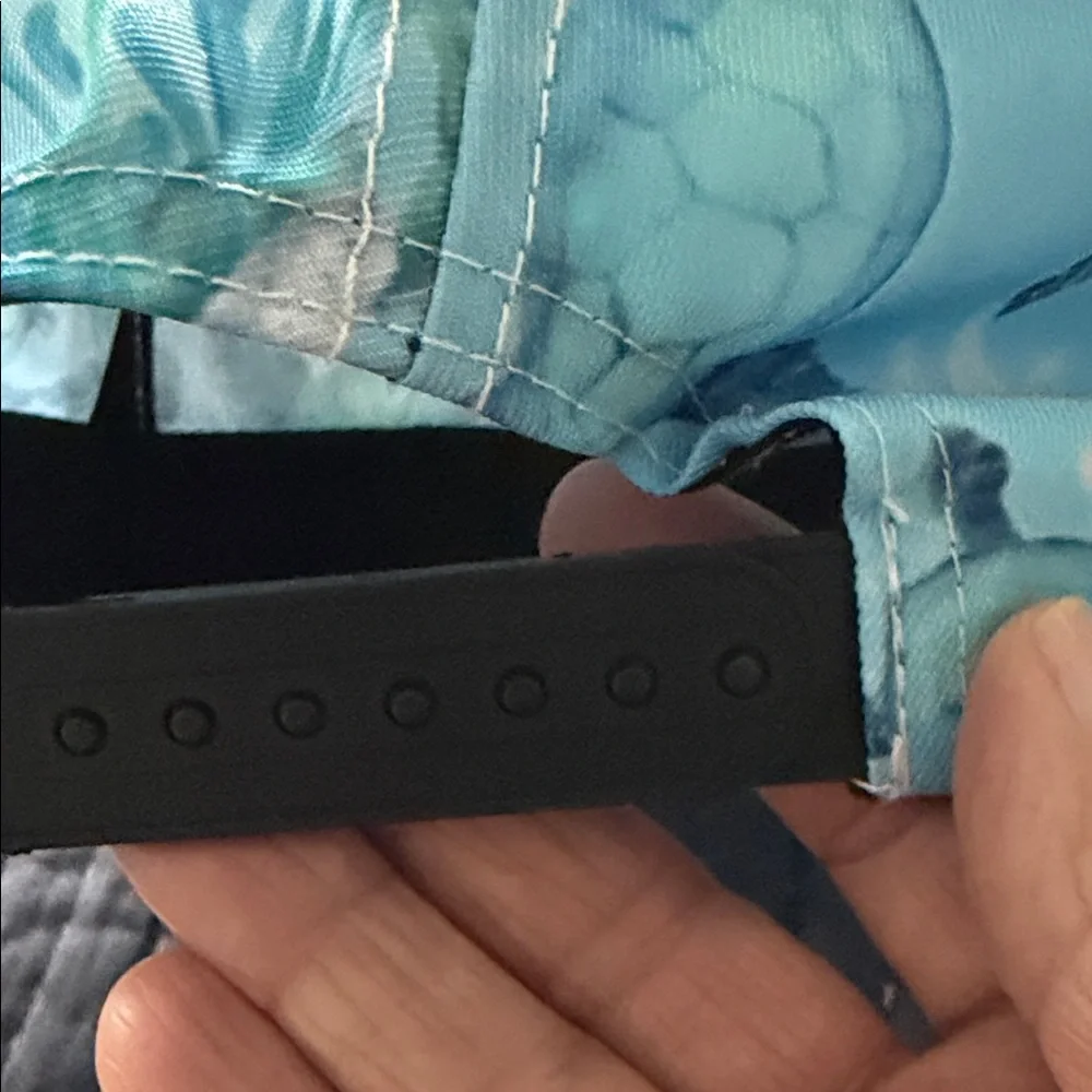 SHEIN Blue Turtle Print Cap - Picture 2 of 7